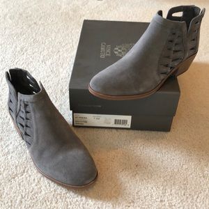 Vince Camuto Grey Booties - Sz 7.5